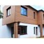 Фасадная панель 3D Holzhof 165*15*3000мм, терракот
