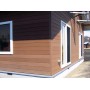 Фасадная панель 3D Holzhof 165*15*3000мм, терракот