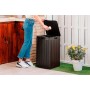 Мусорный бак на 80л TOOMAX, коричневый