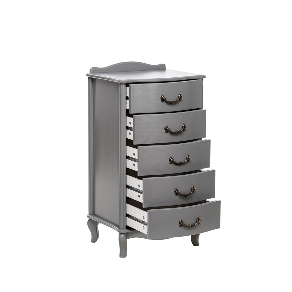 Комод Leset "Джульетта" узкий (5 ящ.) Комод Leset "Джульетта" узкий (5 ящ.)