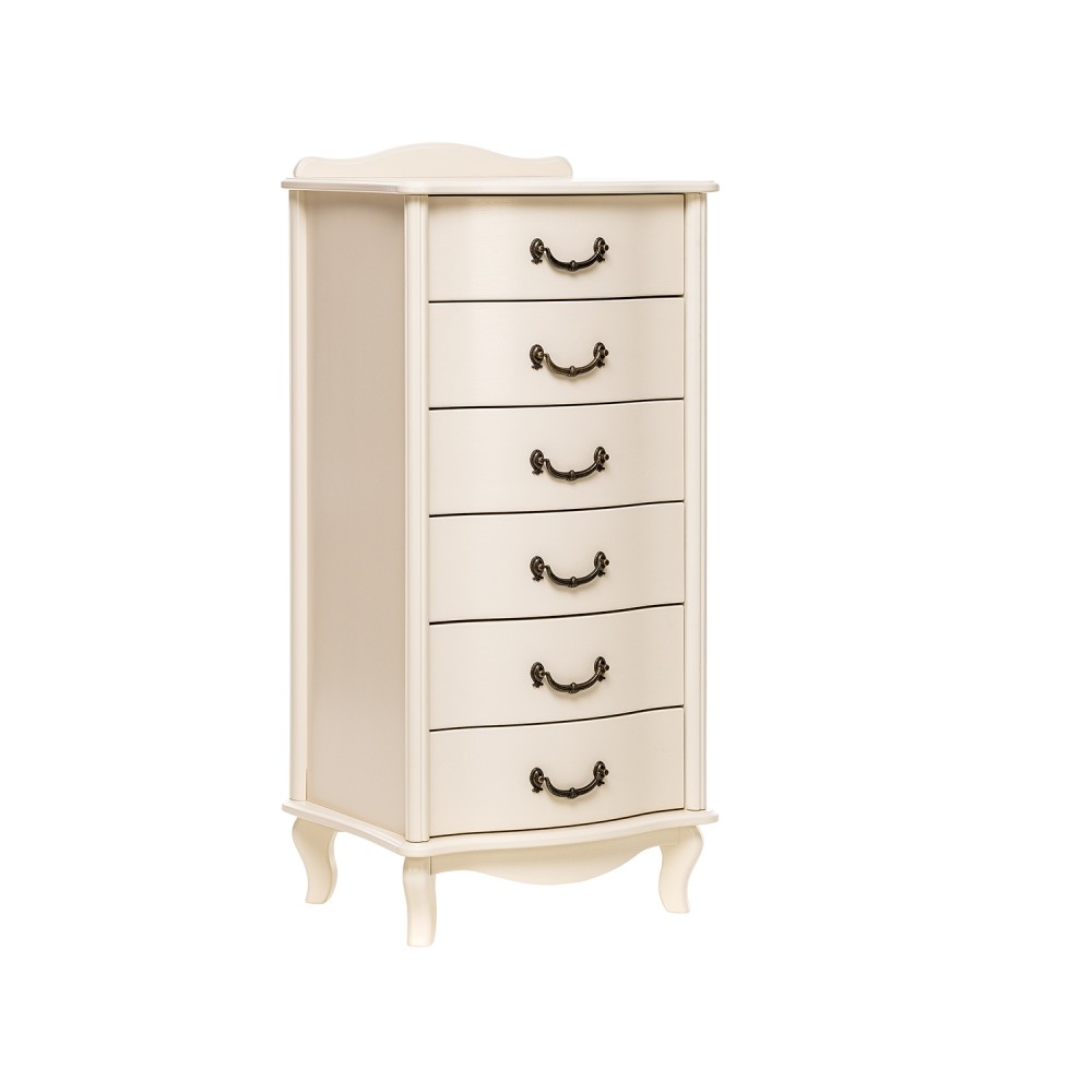 Комод Leset "Джульетта" узкий (6 ящ.) Комод Leset "Джульетта" узкий (6 ящ.)