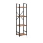 Стеллаж Leset Стилвуд 14 узкий, 4 полки