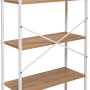 Стеллаж Leset Стилвуд 25 широкий, 5 полок