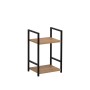 Стеллаж Leset Стилвуд 12 узкий, 2 полки