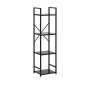 Стеллаж Leset Стилвуд 14 узкий, 4 полки