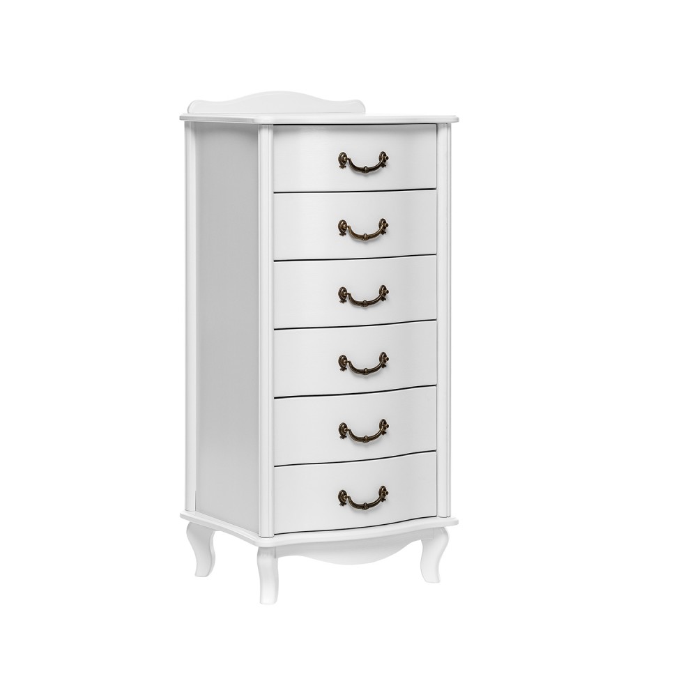 Комод Leset "Джульетта" узкий (6 ящ.) Комод Leset "Джульетта" узкий (6 ящ.)