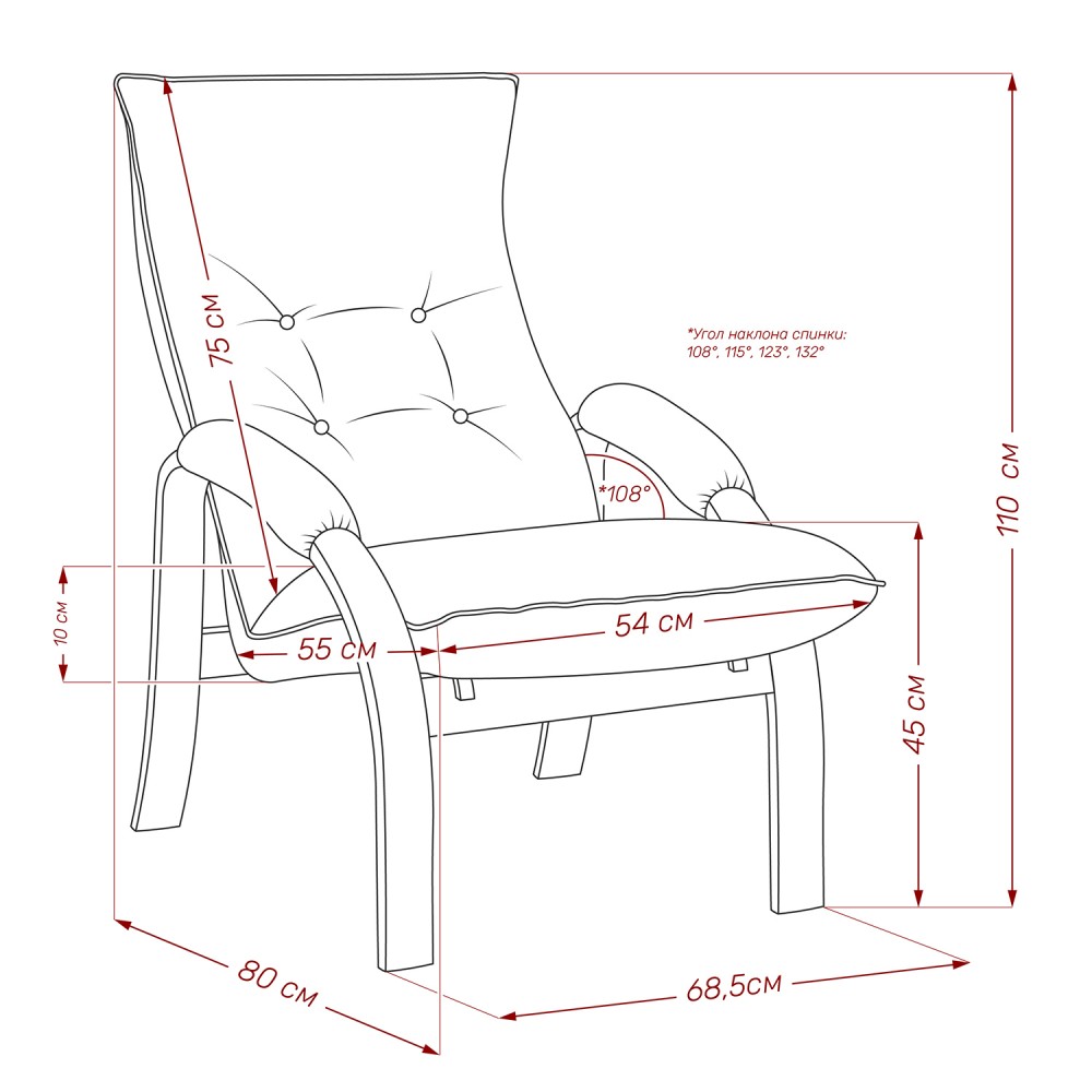 Кресло-трансформер Leset Левада Кресло-трансформер Leset Левада