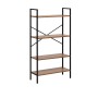 Стеллаж Leset Стилвуд 24 широкий, 4 полки