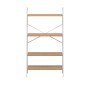 Стеллаж Leset Стилвуд 24 широкий, 4 полки