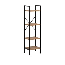 Стеллаж Leset Стилвуд 14 узкий, 4 полки Стеллаж Leset Стилвуд 14 узкий, 4 полки