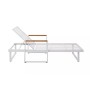 Шезлонг из алюминия MAYA белый  Joygarden
