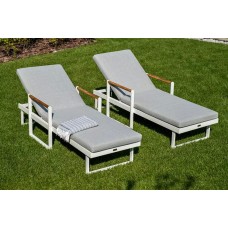 Комплект для отдыха из алюминия MAYA белый  Joygarden Комплект для отдыха из алюминия MAYA белый  Joygarden