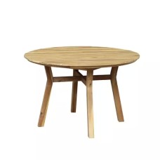 Стол садовый обеденный из акации MODENA круглый 116 см  Joygarden