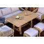 Стол садовый обеденный RIMINI 150 см  Joygarden