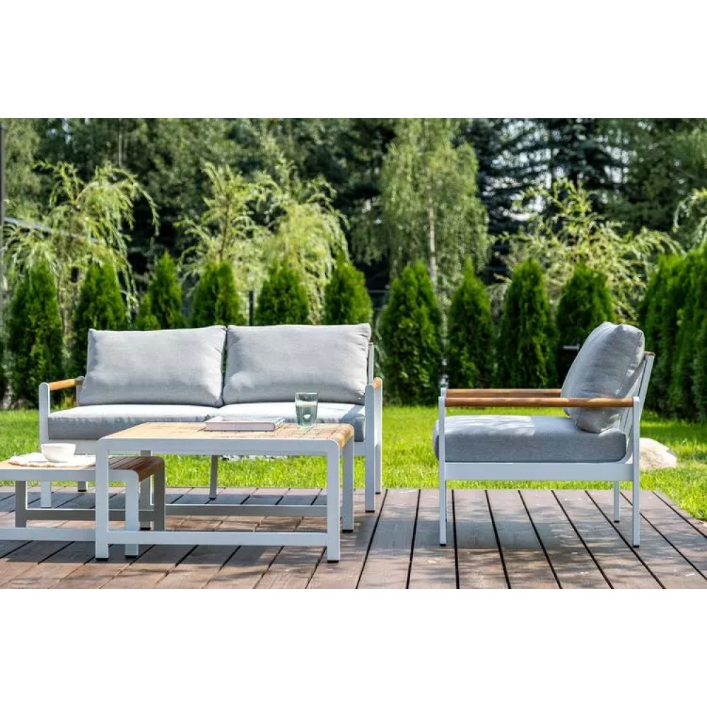 Кресло из алюминия MAYA белый  Joygarden Кресло из алюминия MAYA белый  Joygarden