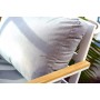 Диванная группа из алюминия CONCORDE L белая  Joygarden