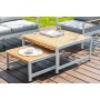 Комплект кофейных столов из алюминия MAYA белый  Joygarden Комплект кофейных столов из алюминия MAYA белый  Joygarden