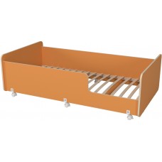 Кровать подростковая Р439 Капризун 4 оранжевая