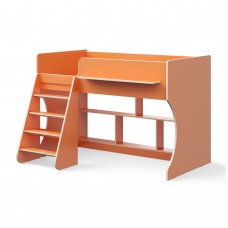 Кровать чердак Р436 Капризун 2 оранжевый