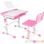 Парта трансформер со стулом Капризун T7-pink