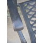 Обеденный садовый стол из литого алюминия Louis 214