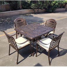 Комплект мебели из литого алюминия Rossi