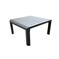 Стол кофейный из алюминия Graphite 80