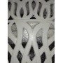 Садовая скамейка из литого алюминия White Lily