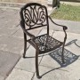 Мебель из литого алюминия Milan 2