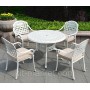 Мебель из литого алюминия Gera 4 White