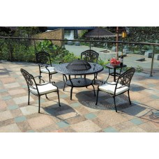 Комплект мебели Фуджи из литого алюминия для сада