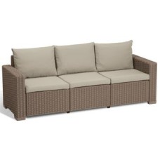 Диван Калифорния 3-х местный (California 2 Sofa), капучино