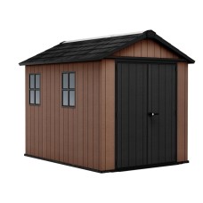 Сарай "Ньютон Плюс 7,5х9" (размеры 210 х 282 или 279 х 216 (wide) см), коричневый (Newton Plus)