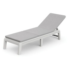 Шезлонг Атлас (Atlas) белый