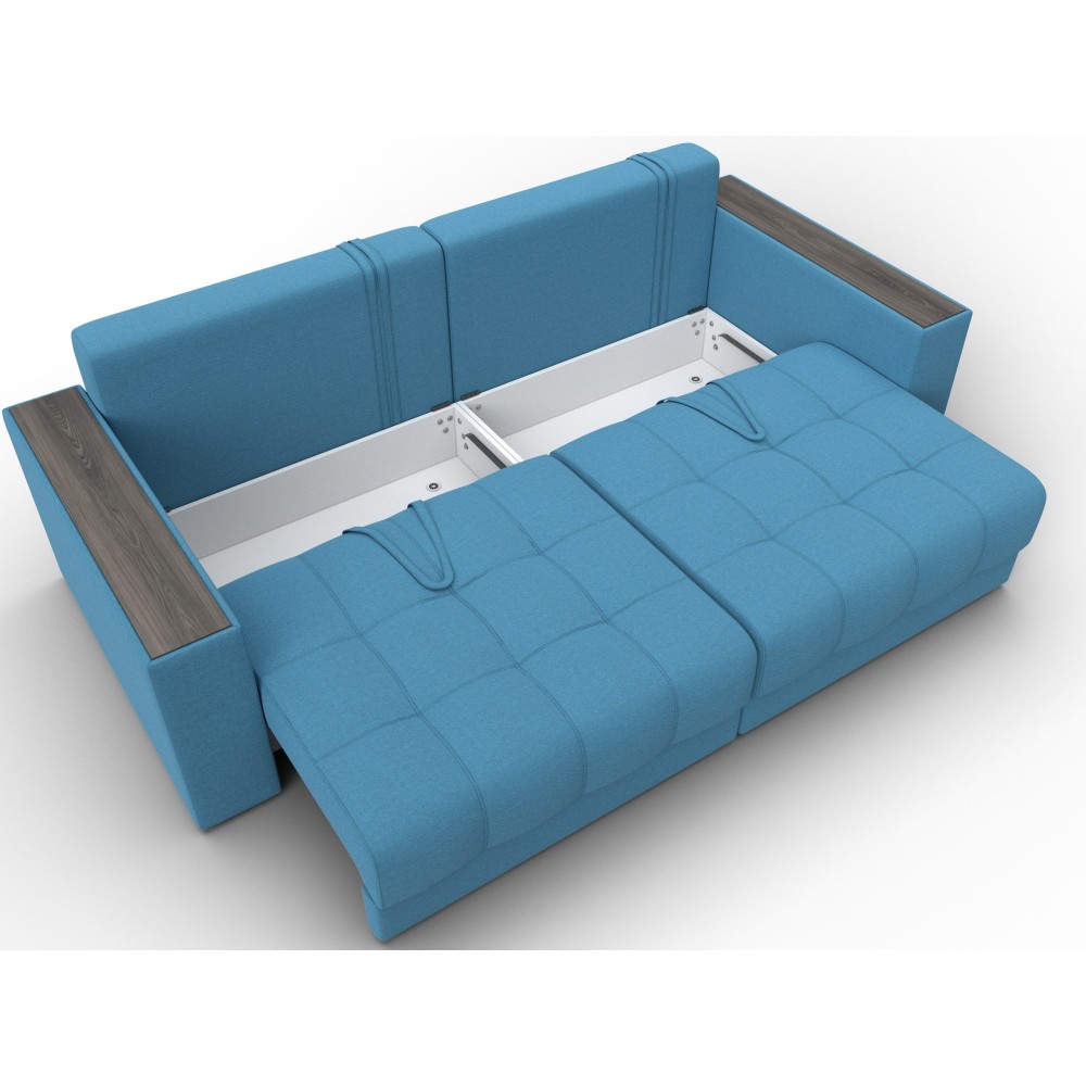 Диван прямой с декором Лига-049 НПБ