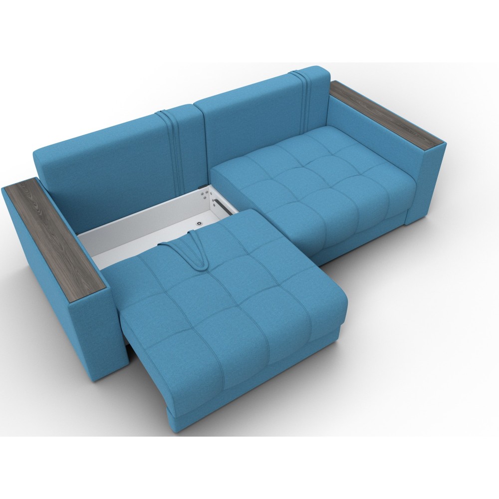 Диван прямой с декором Лига-049 НПБ