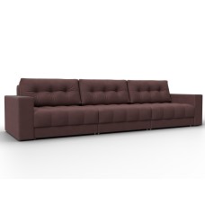 Диван прямой с декором Лига-049 НПБ Лонг