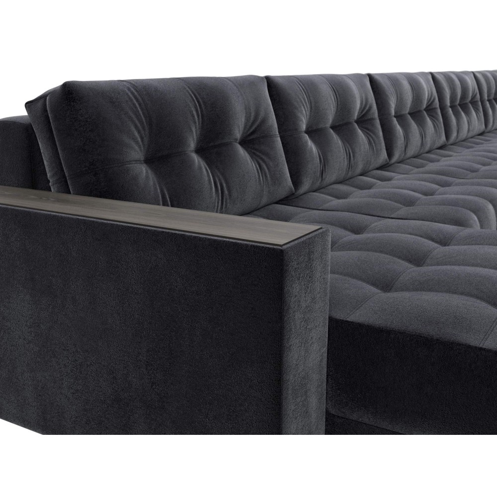 Диван П-образный с декором Лига-049 НПБ Мегалонг Диван П-образный с декором Лига-049 НПБ Мегалонг