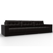 Диван прямой с декором Лига-049 НПБ Лонг