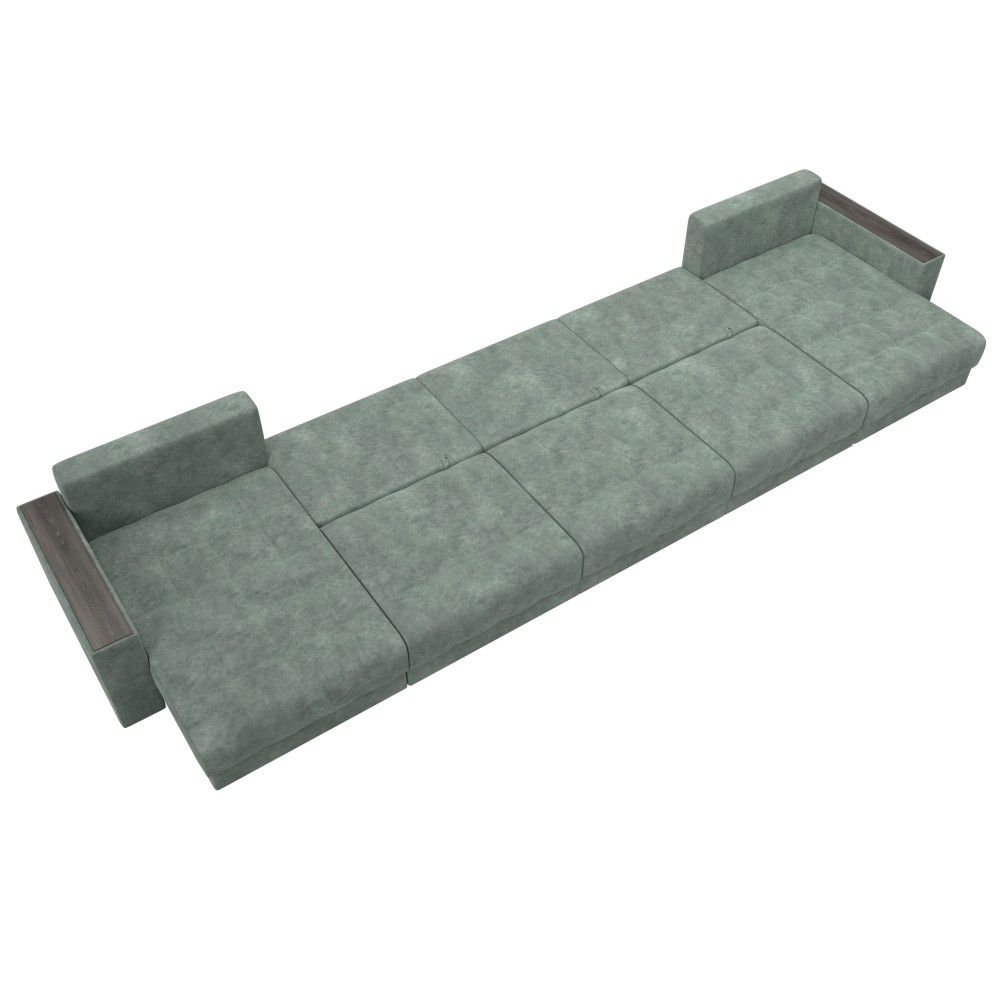 Диван П-образный с декором Лига-049 НПБ Мегалонг Диван П-образный с декором Лига-049 НПБ Мегалонг