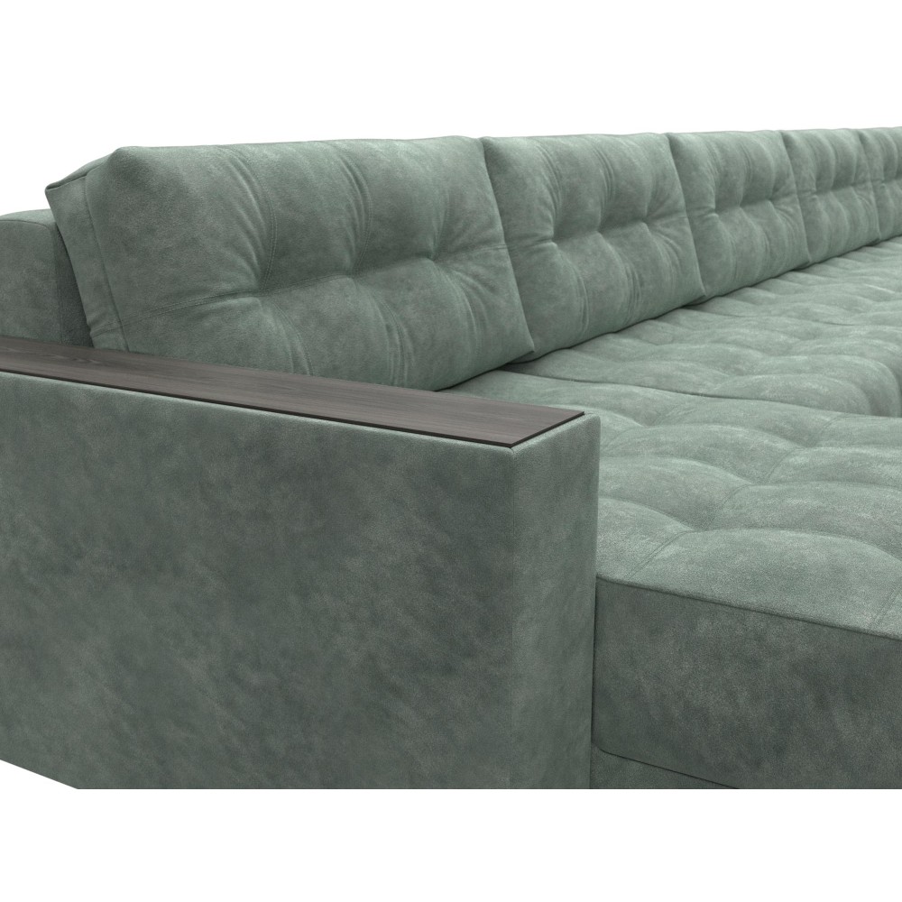 Диван П-образный с декором Лига-049 НПБ Мегалонг Диван П-образный с декором Лига-049 НПБ Мегалонг