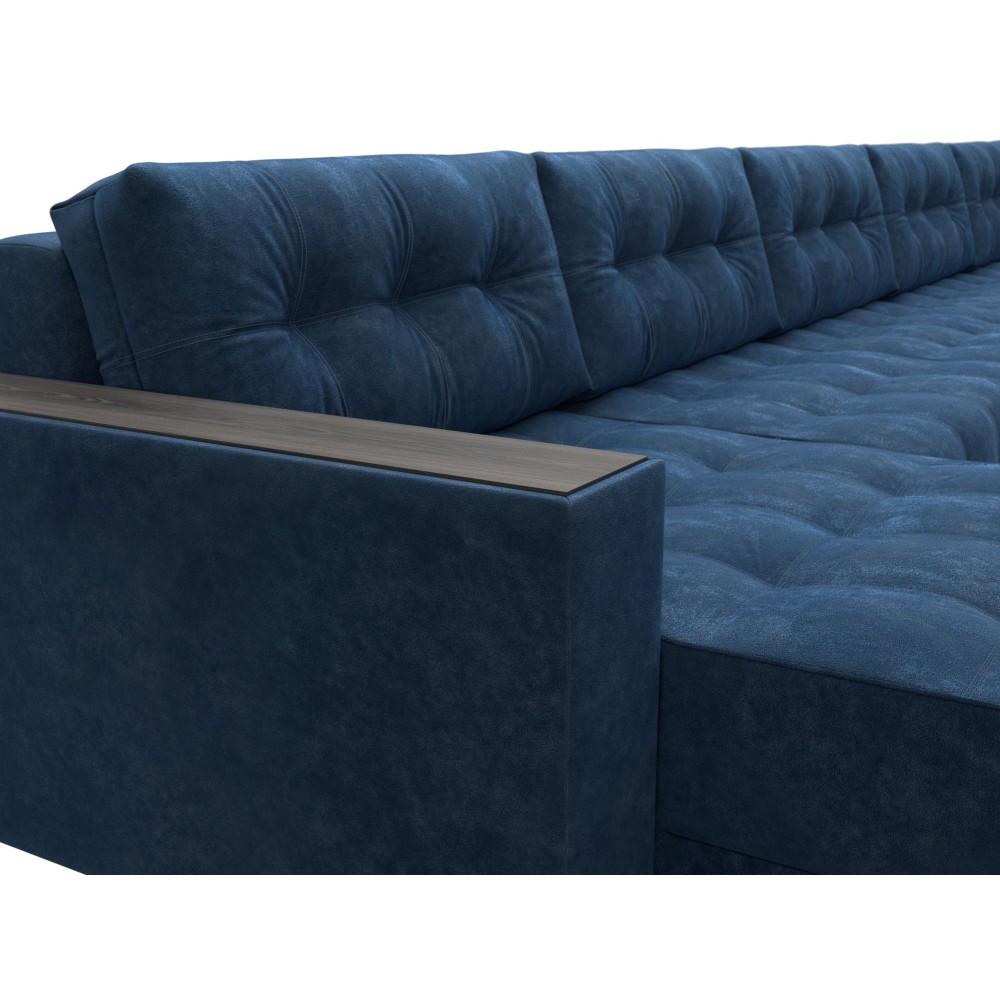 Диван П-образный с декором Лига-049 НПБ Мегалонг Диван П-образный с декором Лига-049 НПБ Мегалонг