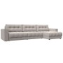 Диван угловой с декором Лига-049 НПБ Лонг