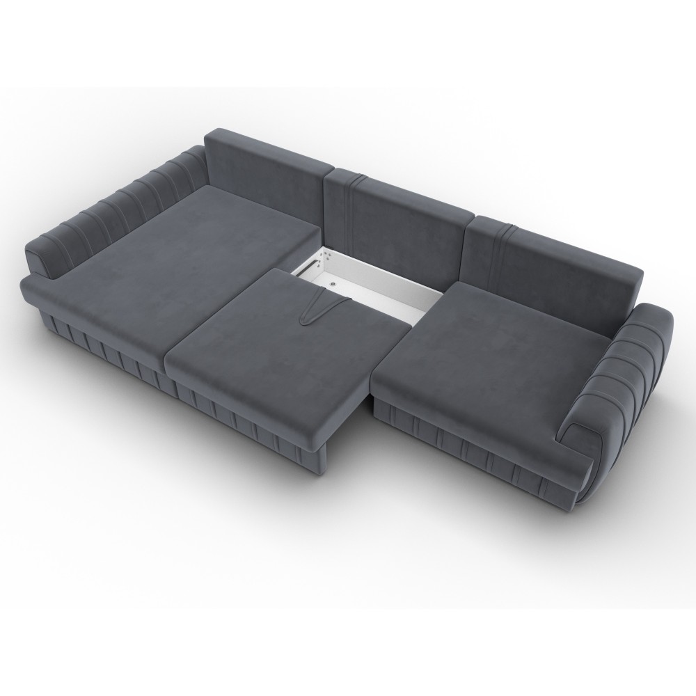 Диван угловой Лига-057 НПБ Лонг угол левый