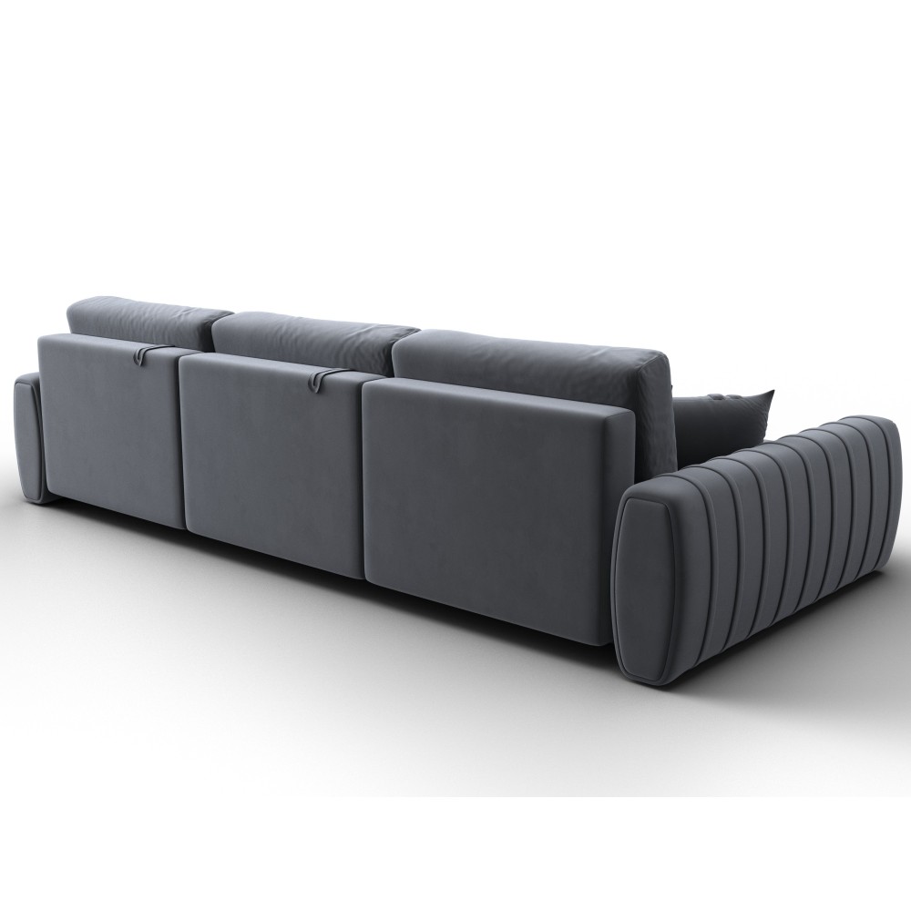 Диван угловой Лига-057 НПБ Лонг угол левый