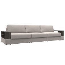 Диван прямой с 2 полками Лига-055 НПБ Лонг