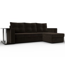 Диван угловой Атланта со столом правый угол