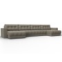 Диван П-образный с декором Лига-049 НПБ Лонг