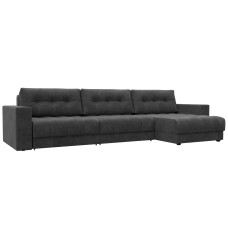 Диван угловой с декором Лига-049 НПБ Лонг