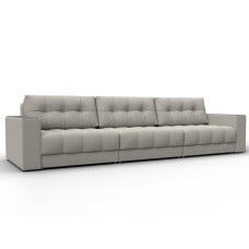 Диван прямой с декором Лига-049 НПБ Лонг